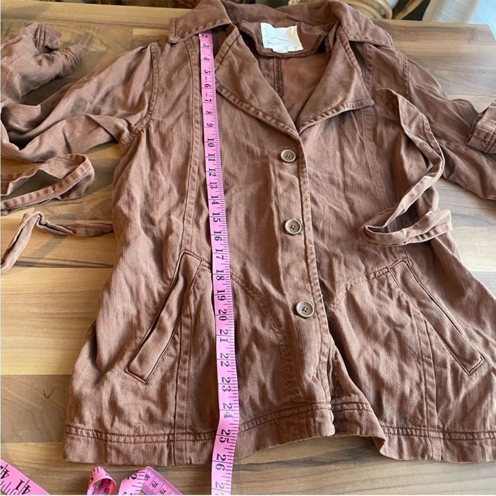 Anthropologie‎ soft twill jacket M - Picture 13 of 13